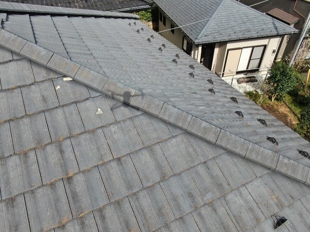 屋根ドローン調査写真１
