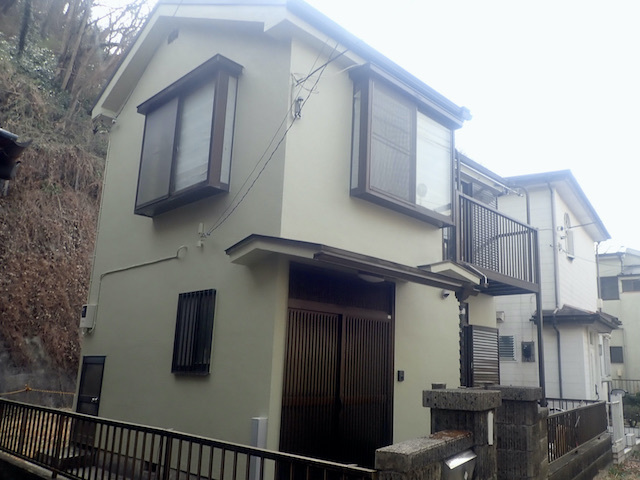 横須賀市田浦の外壁と屋根塗装工事