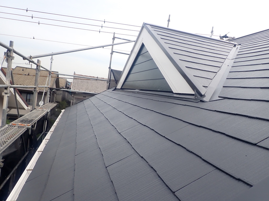 横須賀市ハイランドO様邸の外壁,屋根塗装工事