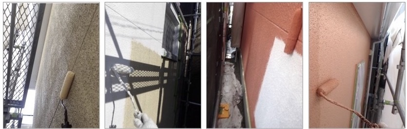 横須賀市の外壁塗装と屋根塗装の工事工程