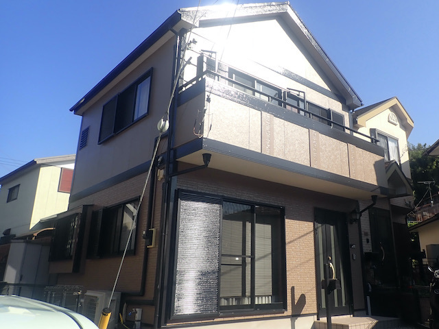 横須賀市武の外壁と屋根塗装工事